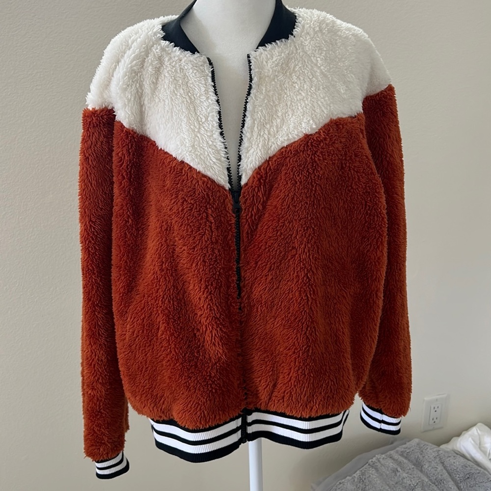 Nike Sherling Bomber Jacket. Size XL